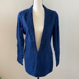 INC Womens Linen Blazer